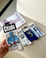 جوراب طرحدار کد 595 - تصویر 7