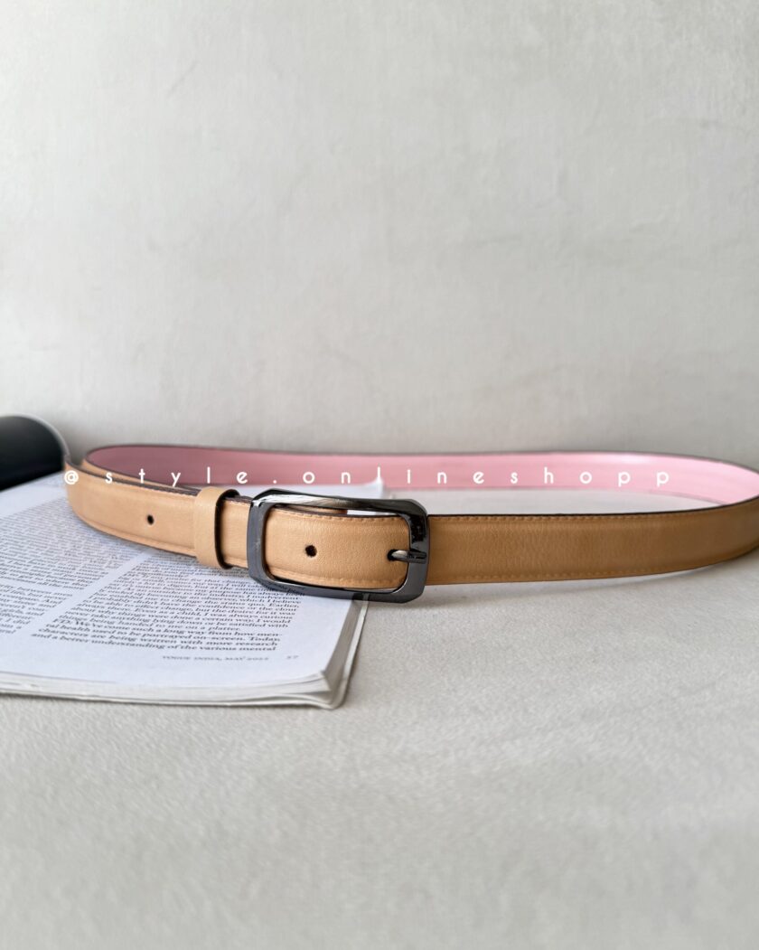کمربند کرمی کد B753 - تصویر 6