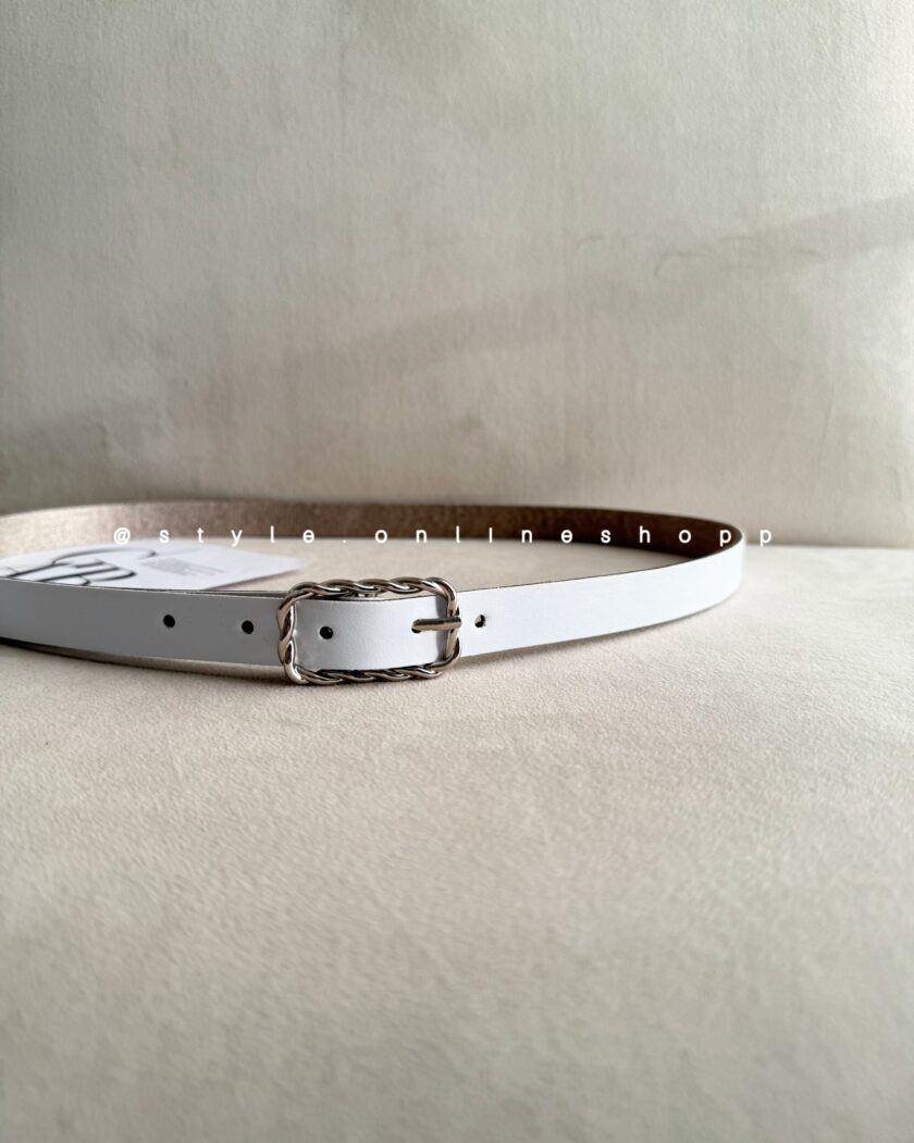 کمربند مارپیچ نقره ای کد B855 - تصویر 5