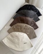 کلاه باکت چرم کد 827