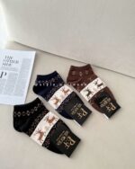 جوراب طرح گوزن کد 953 - تصویر 3