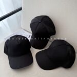 کلاه مشکی ساده کد 004