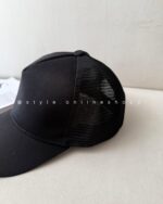 کلاه مشکی ساده کد 004 - تصویر 3