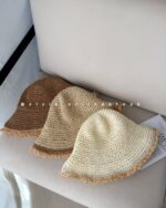 کلاه رافیا ریش ریش کد 970