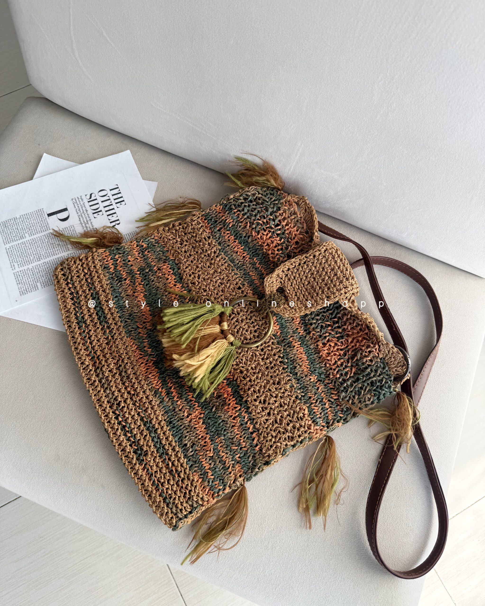 photo-output کیف رافیا کد 014 - Image 1